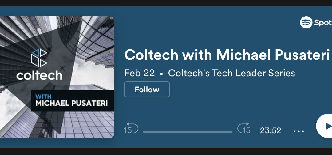 PODCAST: Coltech with Michael Pusateri