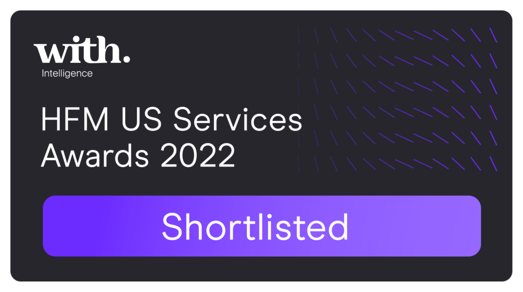 Siepe shortlisted in four categories in the 2022 HFM US Services Awards