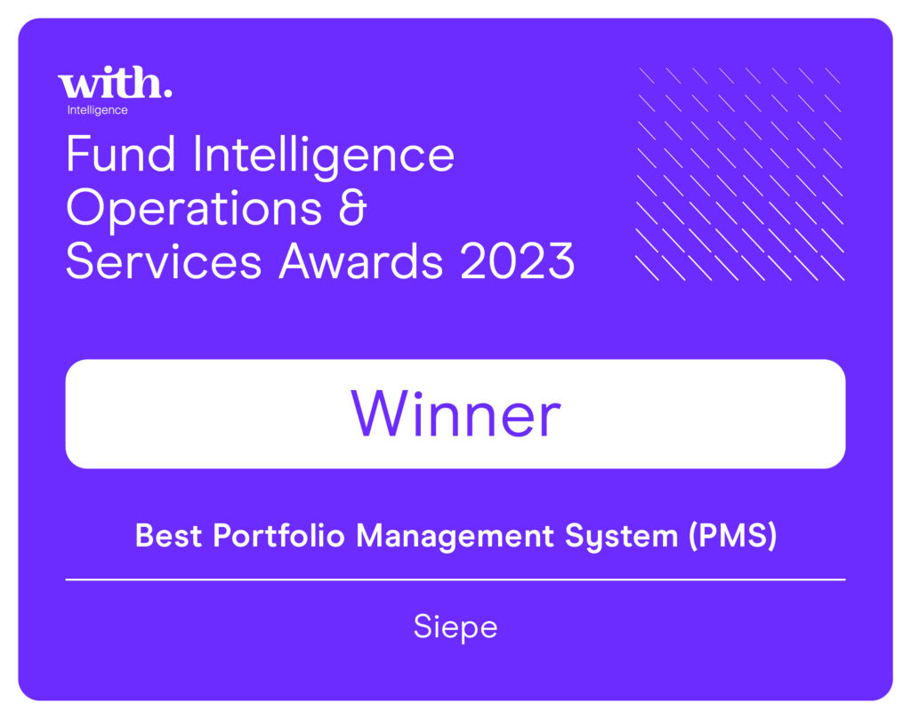 Siepe Wins Best Portfolio Management System (PMS) in the Fund Intelligence Operations and Services Awards 2023
