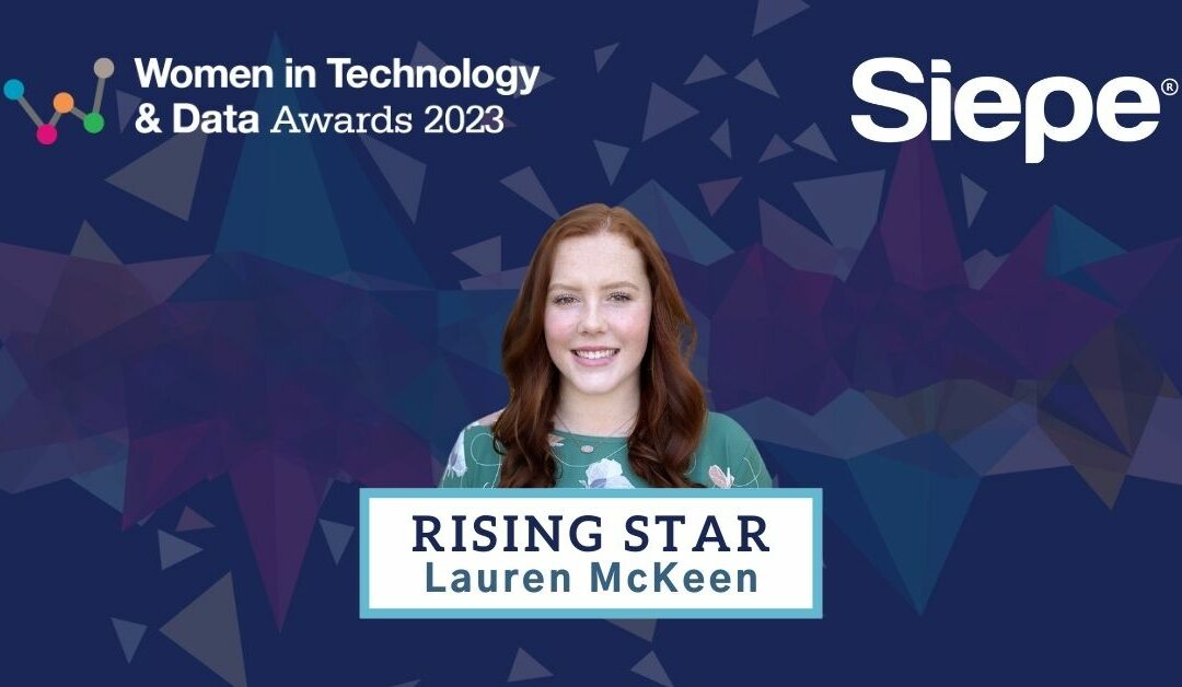 Siepe’s Lauren McKeen Wins ‘Rising Star’ Award in WatersTechnology’s Women in Technology and Data Awards 2023