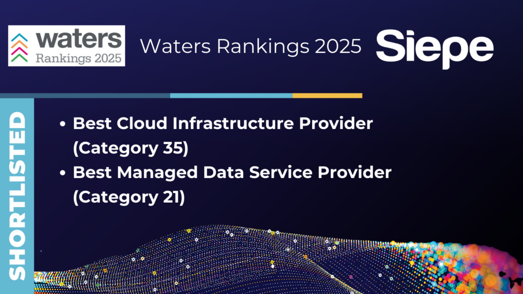 Siepe Shortlisted in the Waters Rankings 2025