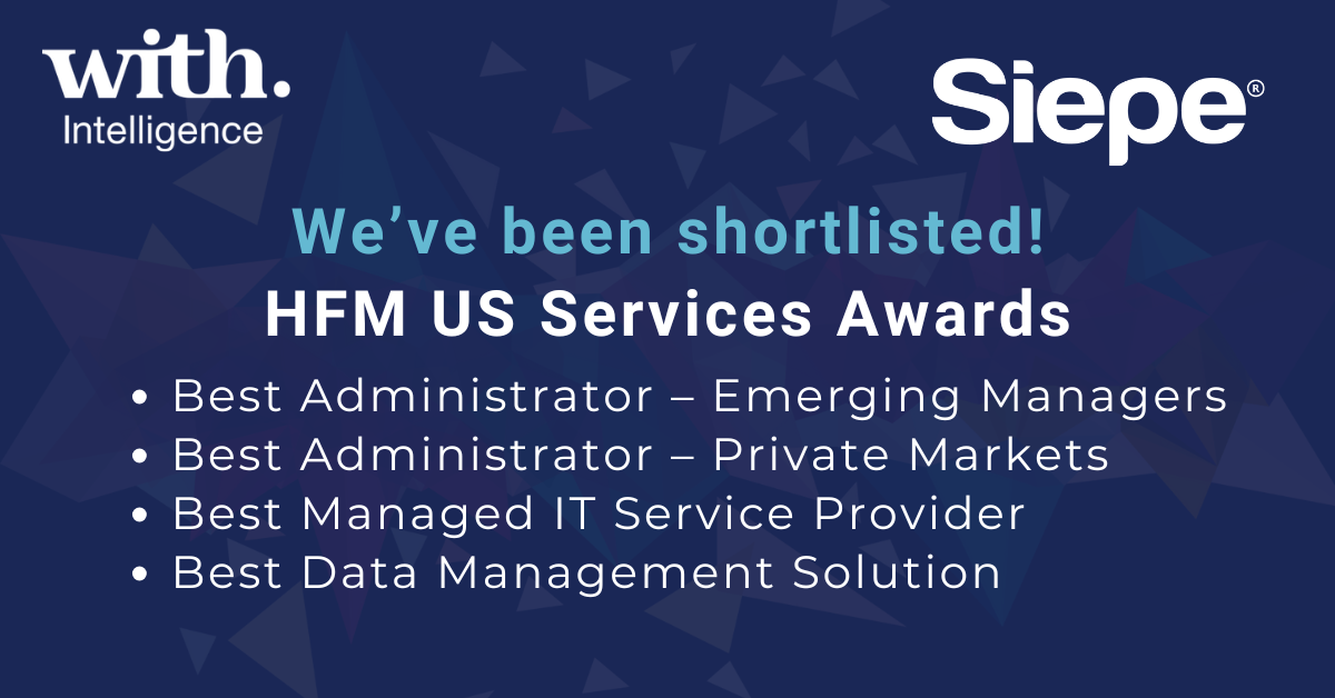 HFM US Services Awards Shortlist - Siepe